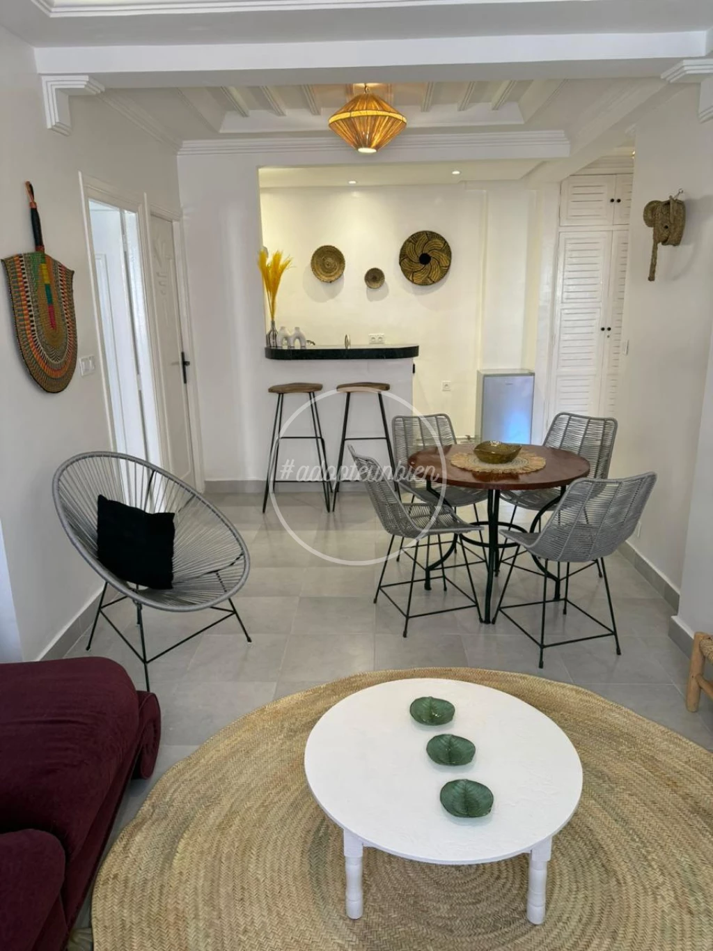 appartement 1 chambre salon, cœur de gueliz en vente