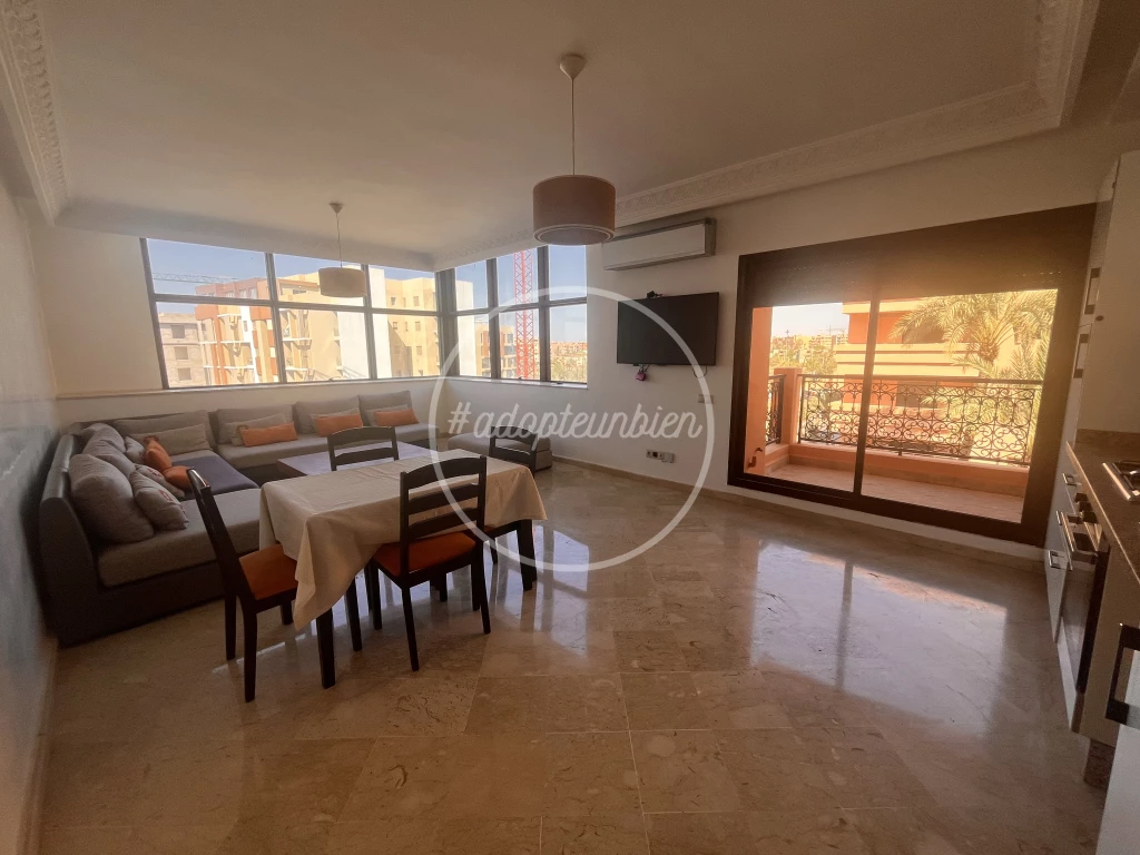 appartement location meublée plein centre de gueliz