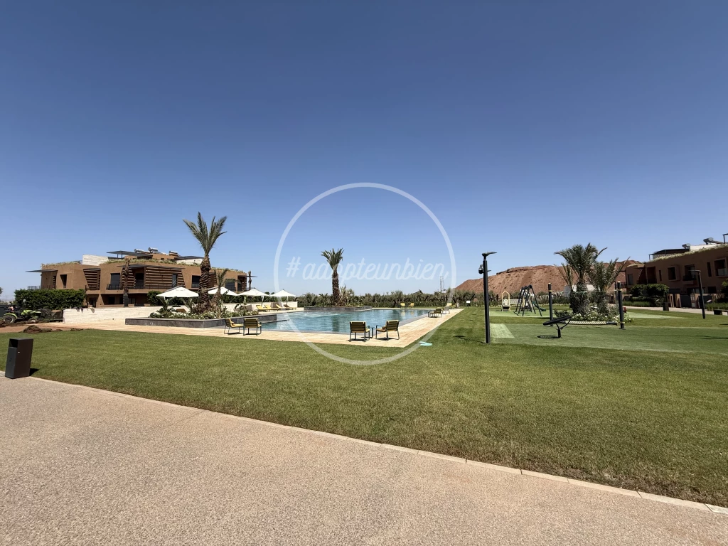 projet neuf villa route de l’ourika