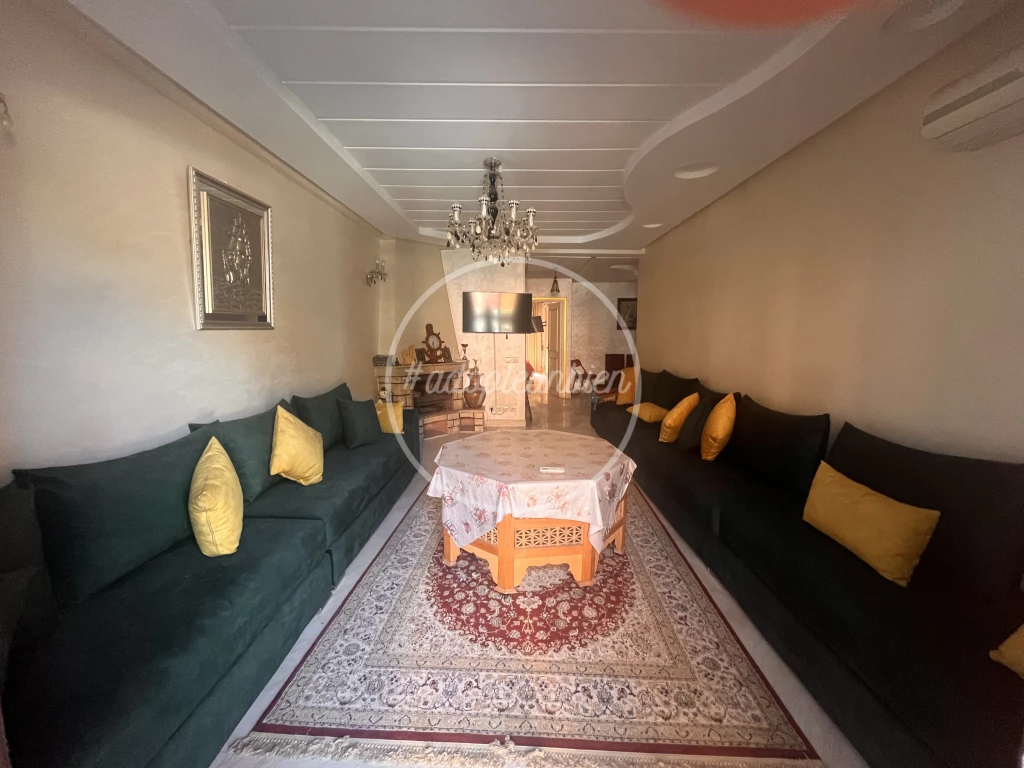 location longue durée d’un appartement meublé à gueliz