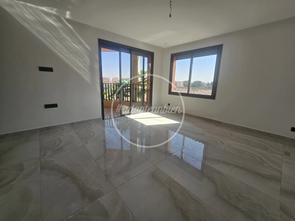 appartement 2 pièces plein centre de gueliz